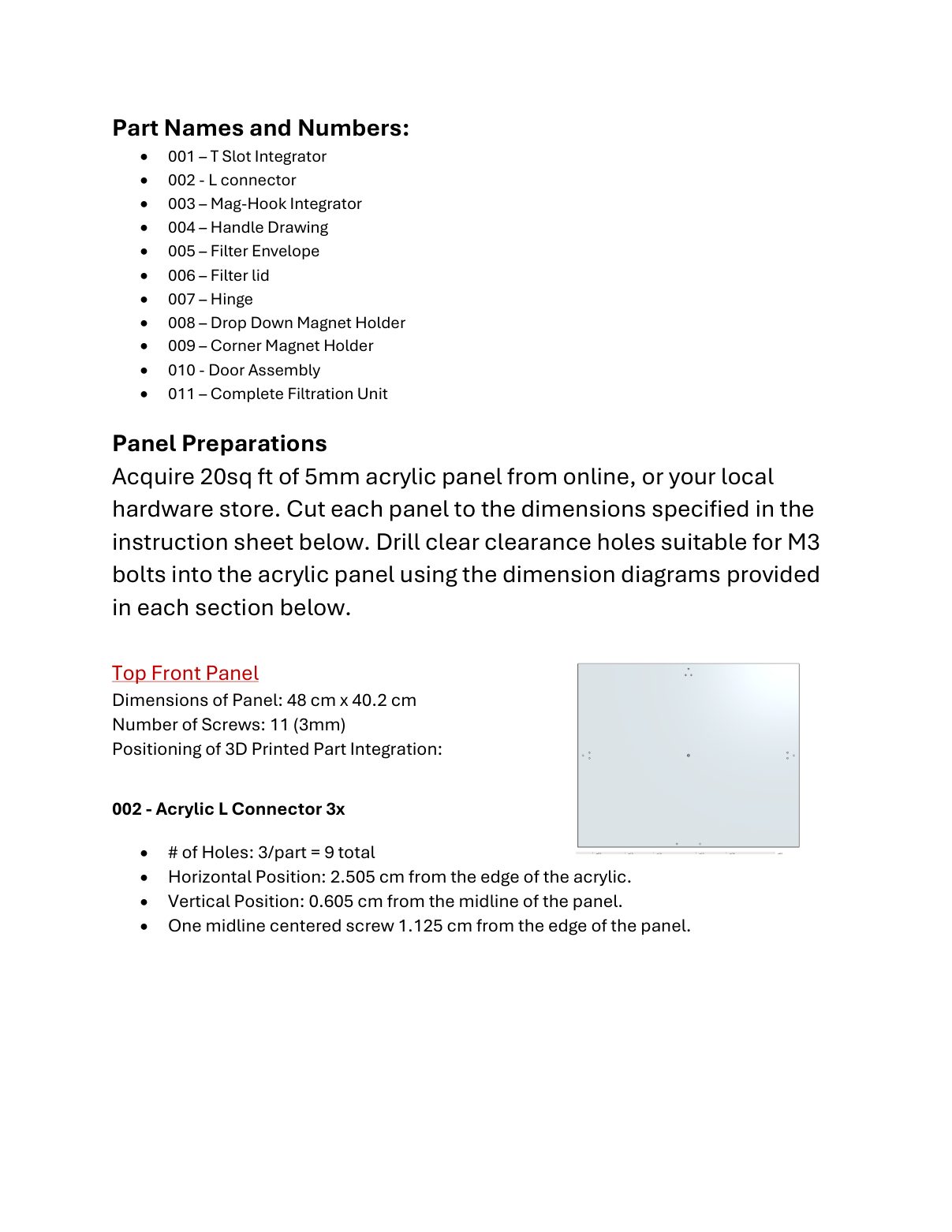 Build manual page 2